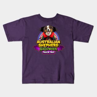 Australian shepherd halloween costume Kids T-Shirt